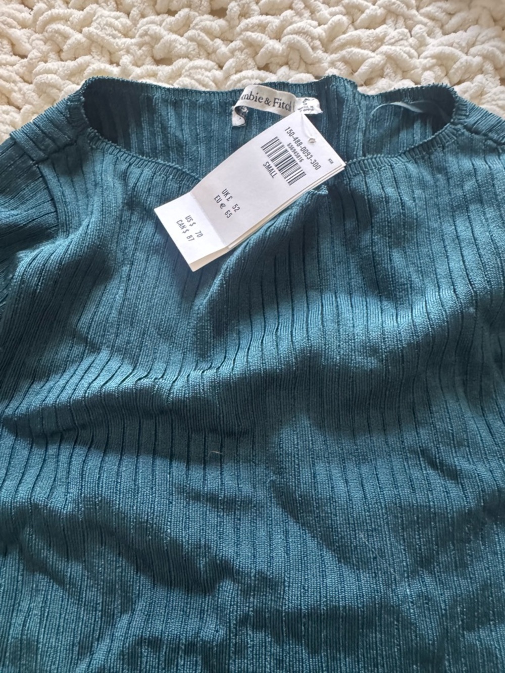 Abercrombie Emerald / Teal Bodysuit - Picture 4 of 10